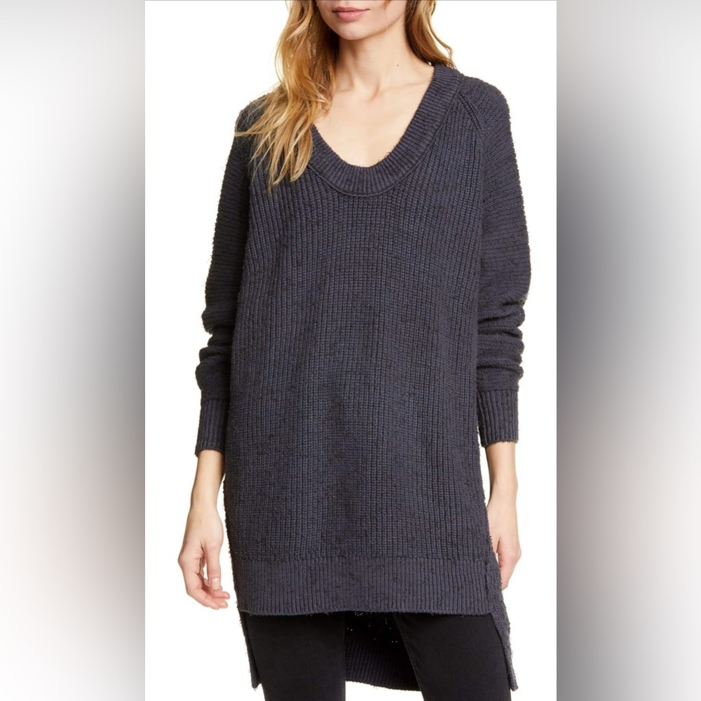 NWT Free People Sunday Scoop Neck Sweater